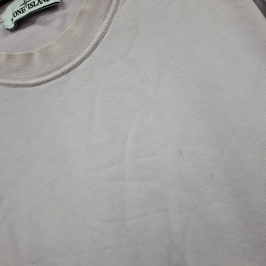 [BUNJANG] Stone Island Crewneck Sweatshirt L Rose Pink / 스톤아일랜드 매장판 와펜 크루넥 스웨트셔츠 맨투맨 티셔츠 L 로즈 핑크