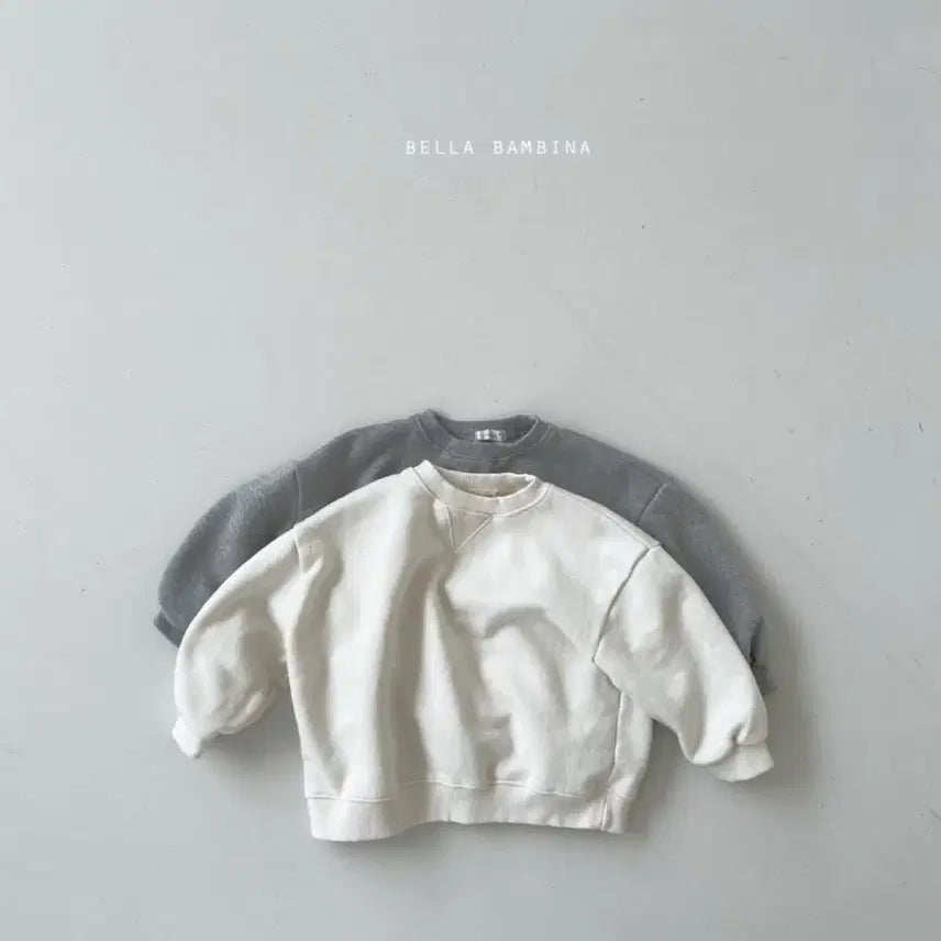 [SOLD OUT] 벨라밤비나 맨투맨 아이보리 S