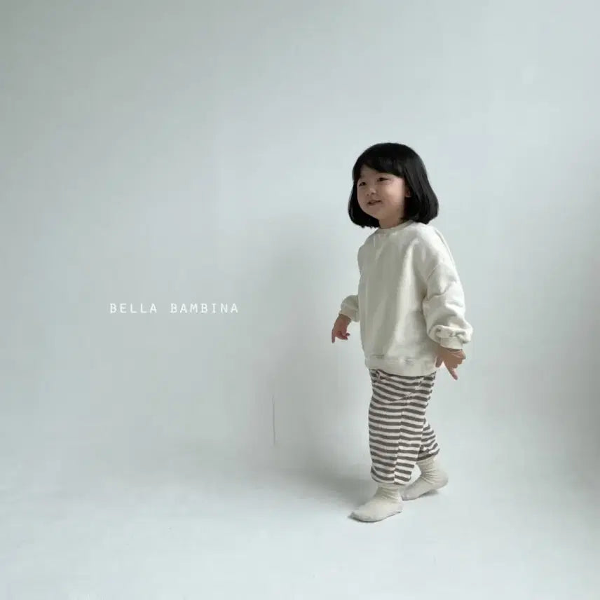 [SOLD OUT] 벨라밤비나 맨투맨 아이보리 S