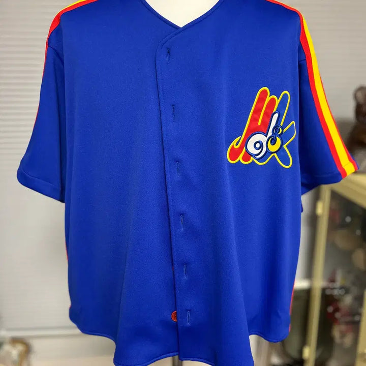 [BUNJANG] MINDSEEKER Lettering Embroidered Baseball Jersey / 마인드시커 MINDSEEKER  레터링 자수 베이스볼져지 S