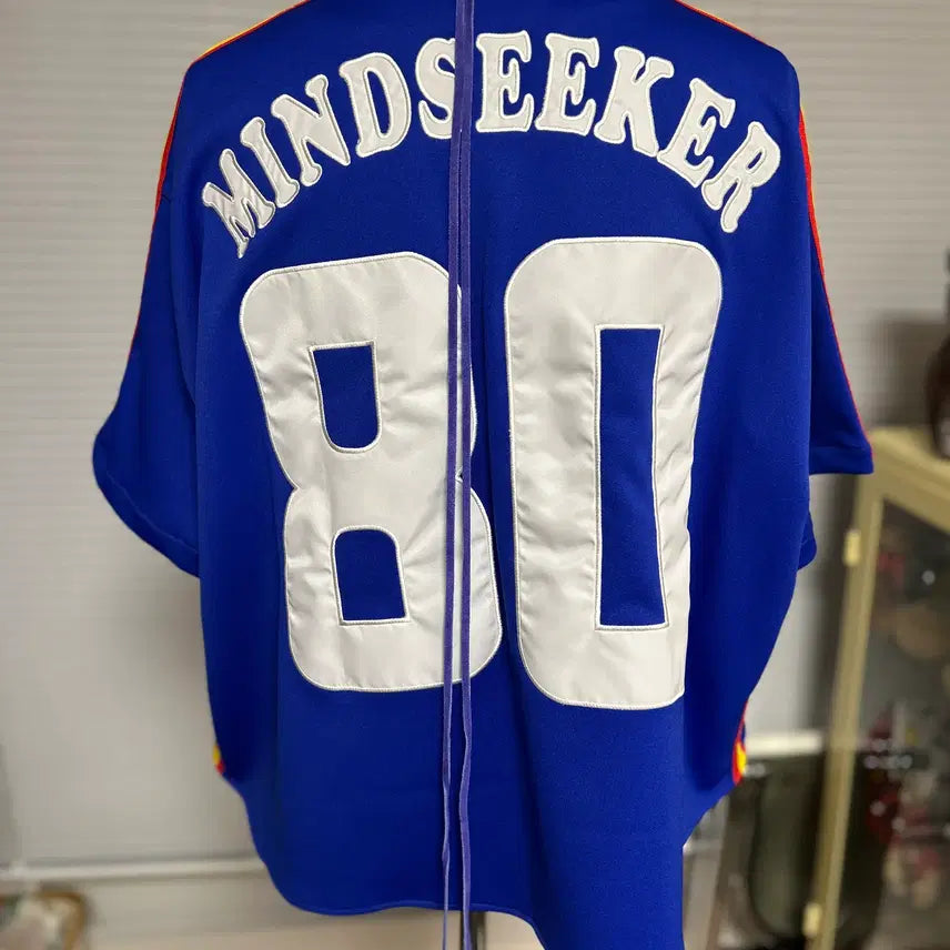 [BUNJANG] MINDSEEKER Lettering Embroidered Baseball Jersey / 마인드시커 MINDSEEKER  레터링 자수 베이스볼져지 S