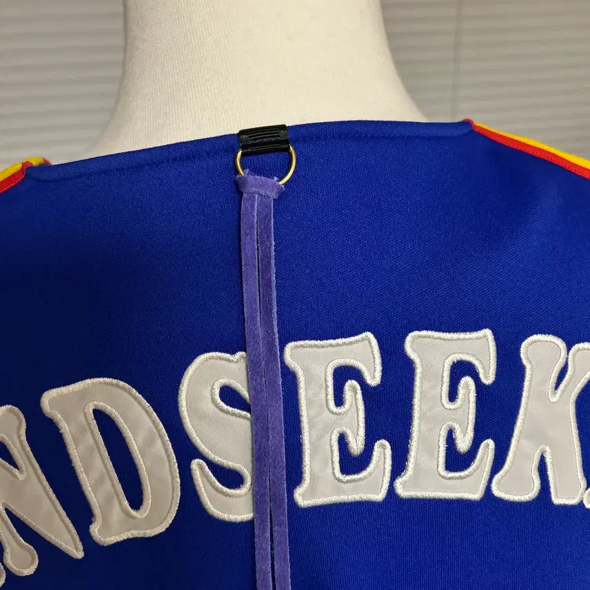 [BUNJANG] MINDSEEKER Lettering Embroidered Baseball Jersey / 마인드시커 MINDSEEKER  레터링 자수 베이스볼져지 S