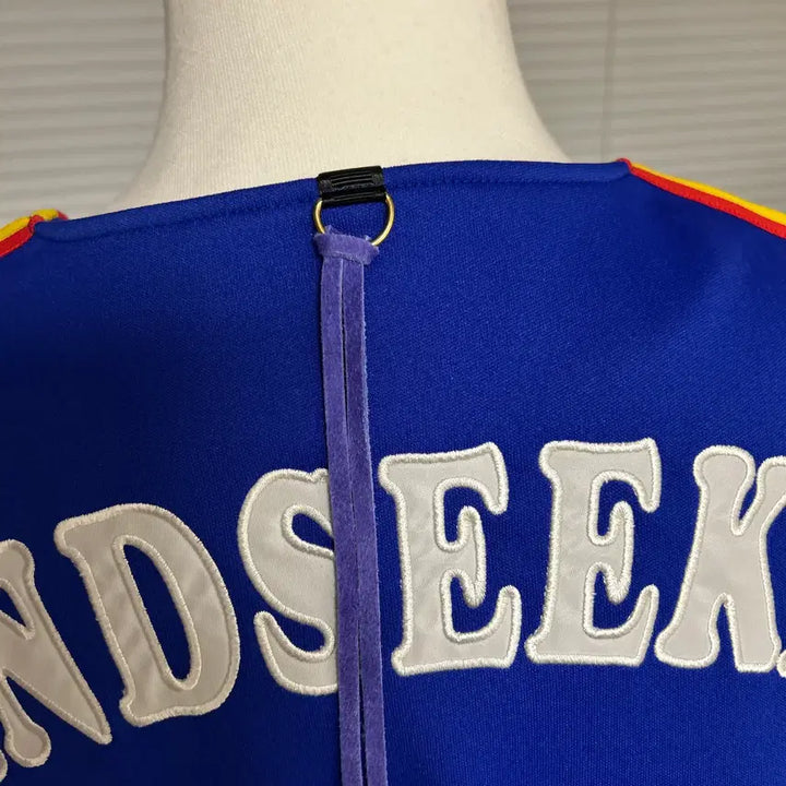 [BUNJANG] MINDSEEKER Lettering Embroidered Baseball Jersey / 마인드시커 MINDSEEKER  레터링 자수 베이스볼져지 S