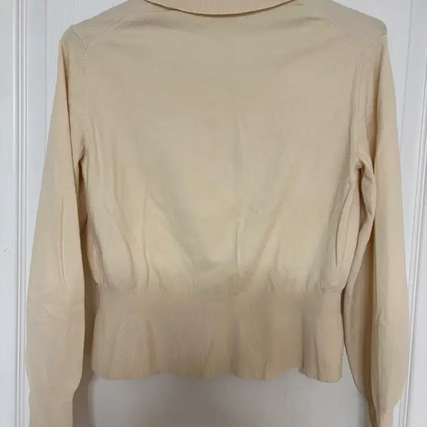 [SOLD OUT] LIST 아이보리 카라 가디건 55