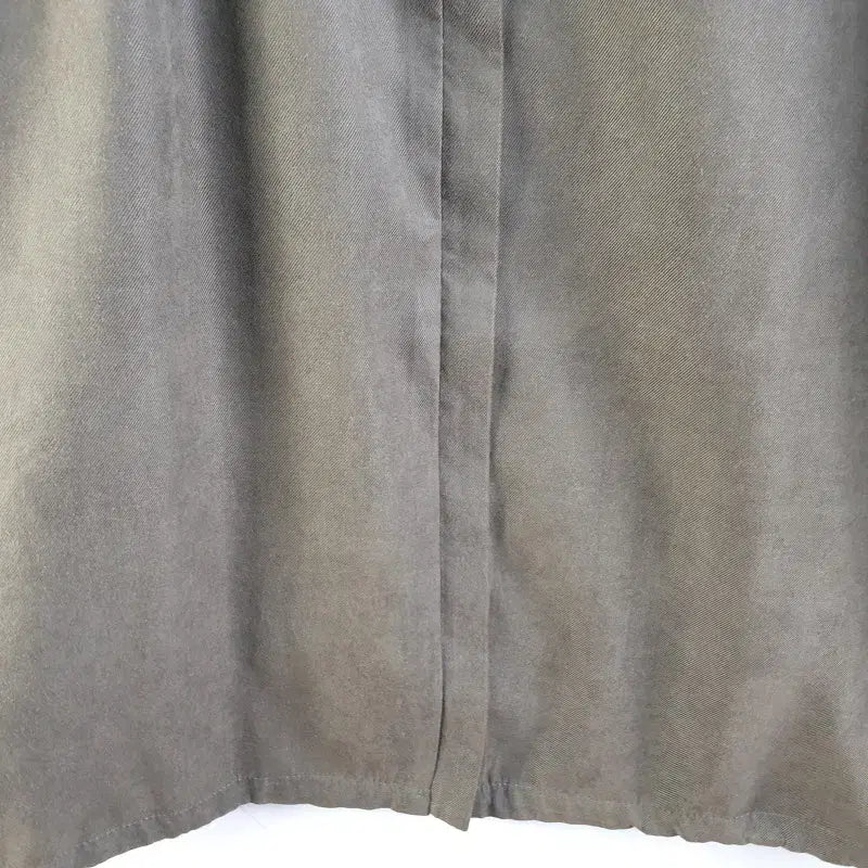 [BUNJANG] Free Size Khaki Hooded Long Jacket / 여성FREE 가오리 카키 후드 롱자켓 M5731