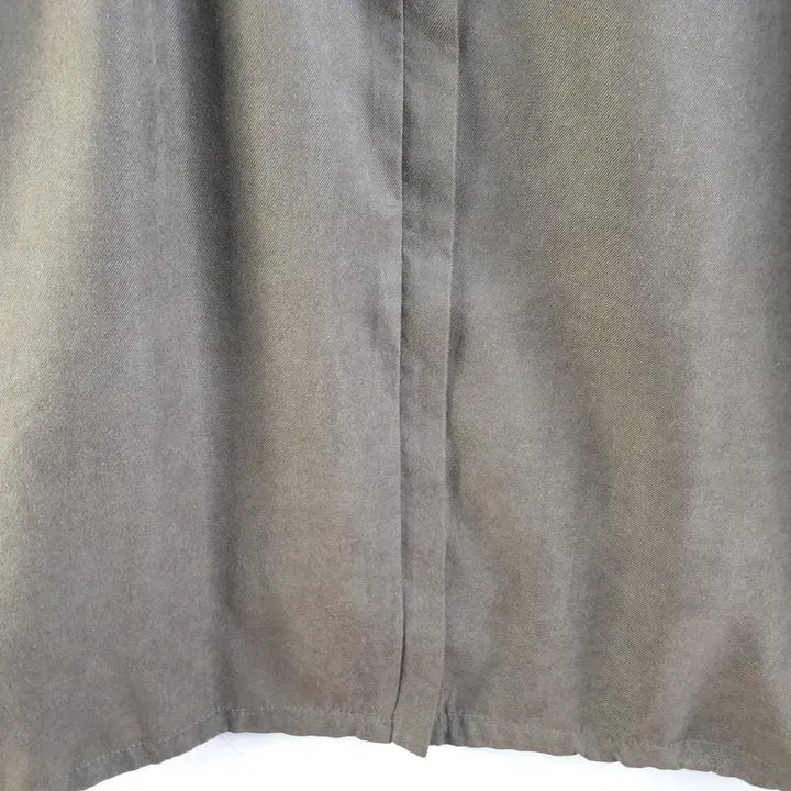 [BUNJANG] Free Size Khaki Hooded Long Jacket / 여성FREE 가오리 카키 후드 롱자켓 M5731