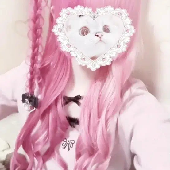 [BUNJANG] SHEIN Pink Knit Sweater / 쉬인 양지뢰 스나계 일녀 핑크 니트 양산형 지뢰계