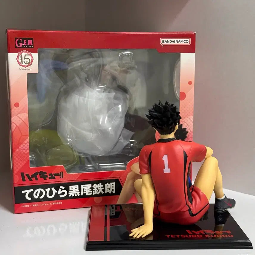 [BUNJANG] Haikyu! Kuroo Tetsuro Gem Hand-Sized Figure / 하이큐 테노히라 쿠로오 테츠로 gem 손바닥 피규어 넨도 룩업 가챠