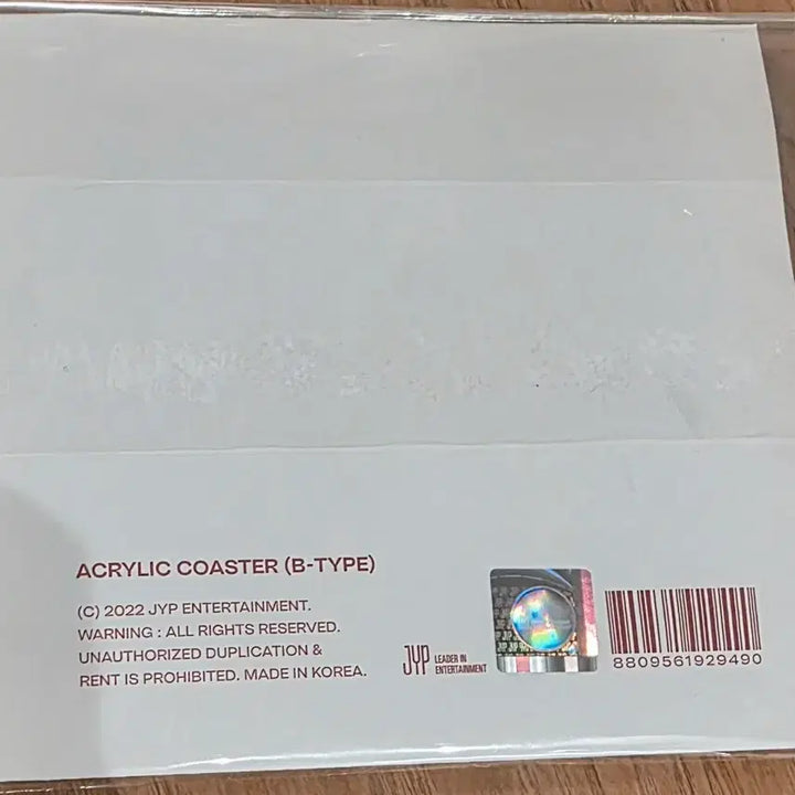 [SOLD OUT] 이준호 2022 팬미팅 아크릴 코스터