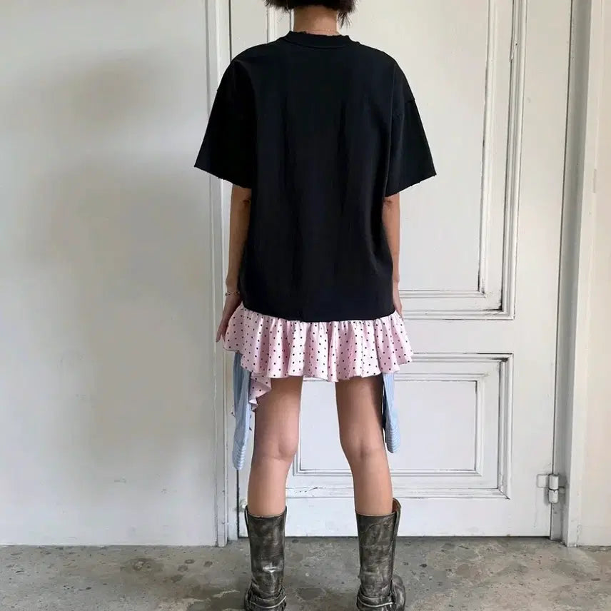 [BUNJANG] SEO Asymmetrical Skirt / seo 에스이오 언발 스커트(실사있음)