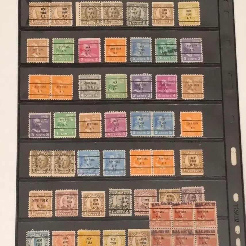 [BUNJANG] 1930s USA Classic Rare Stamp Collection / (3관/A01) 1930년 미국 클래식 희귀우표53선 모음(U3)저렴