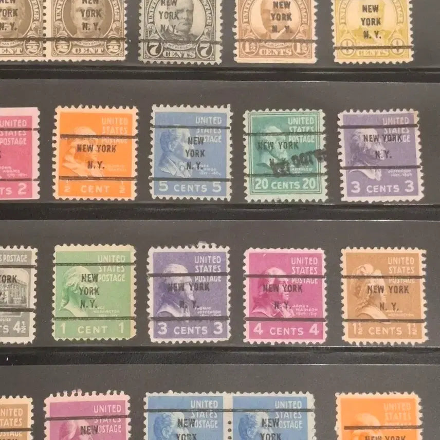 [BUNJANG] 1930s USA Classic Rare Stamp Collection / (3관/A01) 1930년 미국 클래식 희귀우표53선 모음(U3)저렴