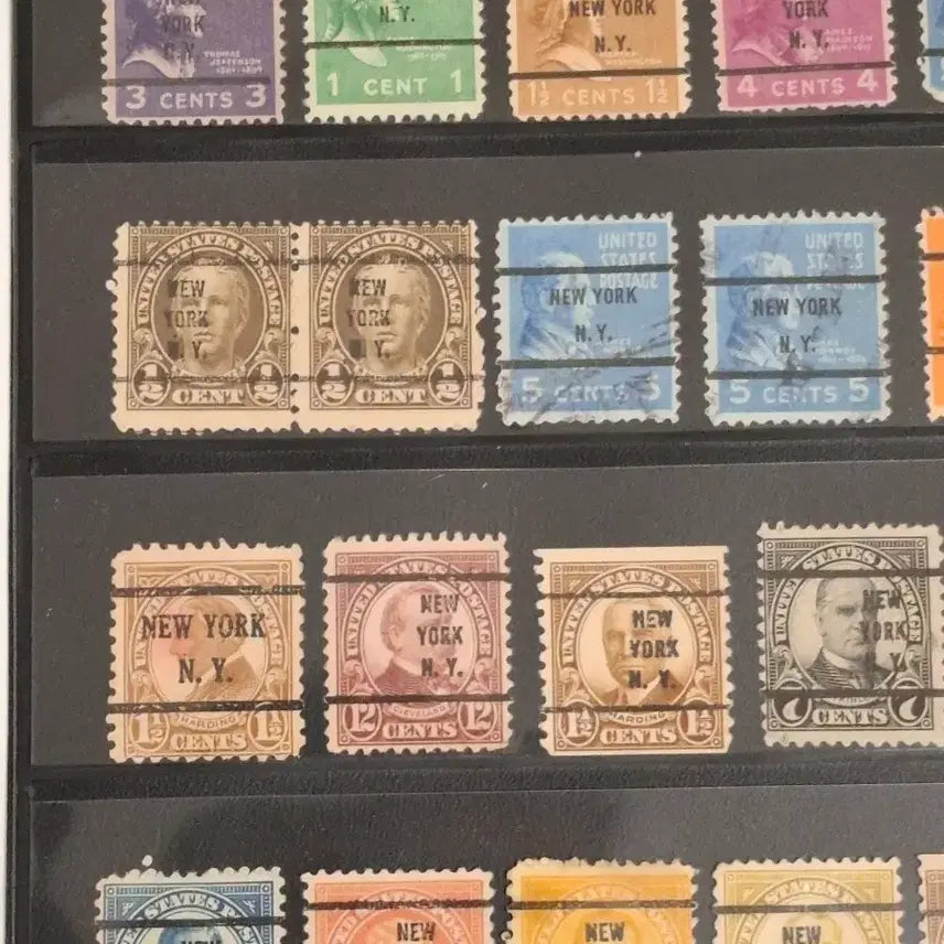 [BUNJANG] 1930s USA Classic Rare Stamp Collection / (3관/A01) 1930년 미국 클래식 희귀우표53선 모음(U3)저렴