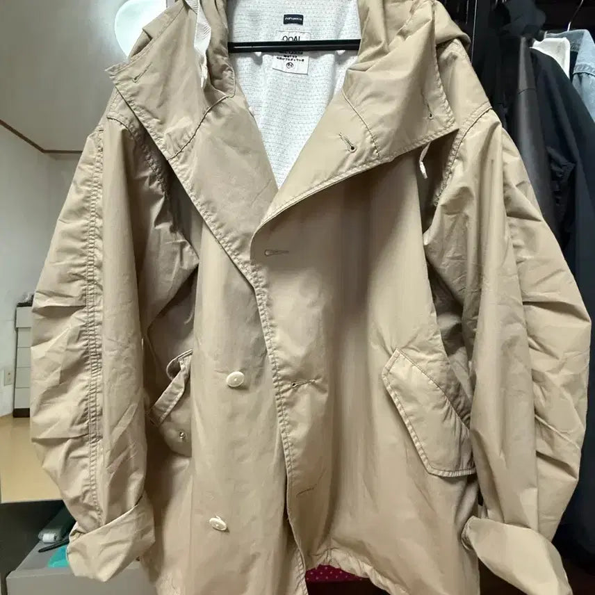 [BUNJANG] Nanamica Hooded Jacket Beige L / 나나미카 후디드자켓 베이지 L 판매합니다
