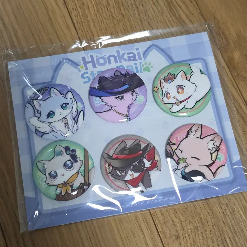 [BUNJANG] Tinycat Series Mini Can Badge Robin, Bandai, Jade, Boothill, Argenti / 타이니캣 시리즈 미니 캔뱃지 로빈 반디 제이드 부트힐 운리 초구
