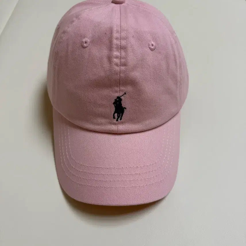 [BUNJANG] Polo Ralph Lauren Pink Cotton Cap / 폴로 랄프로렌 볼캡모자 (핑크)(새제품)