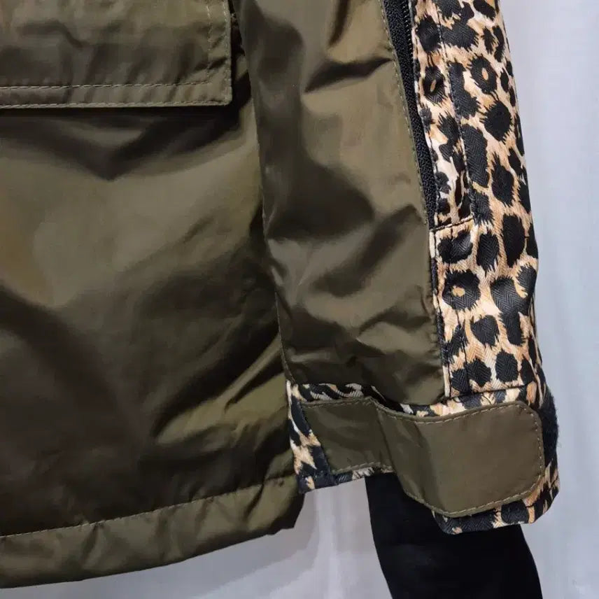 [BUNJANG] ACORN Leopard Pattern Snow Wear Jacket / ACORN 레오파드 스노우웨어