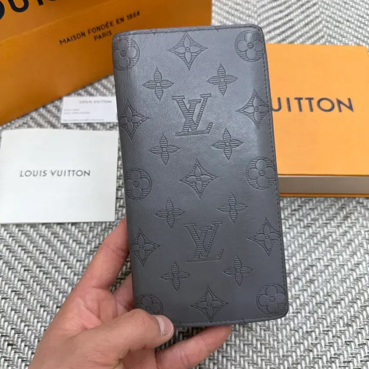 [BUNJANG] Louis Vuitton Shadow Brazza Wallet Long Wallet / [A급/풀구성] 루이비통 쉐도우 브라짜 월릿 장지갑