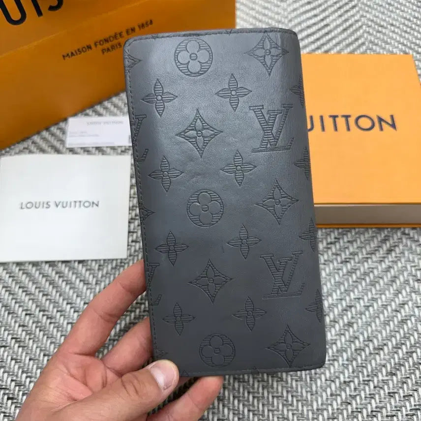 [BUNJANG] Louis Vuitton Shadow Brazza Wallet Long Wallet / [A급/풀구성] 루이비통 쉐도우 브라짜 월릿 장지갑