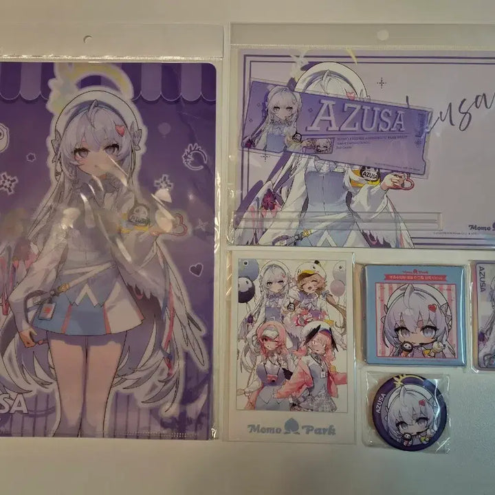 [BUNJANG] Blue Archive Azusa Goods Set / 미개봉)2025AGF 블루아카이브 아즈사 굿즈 세트