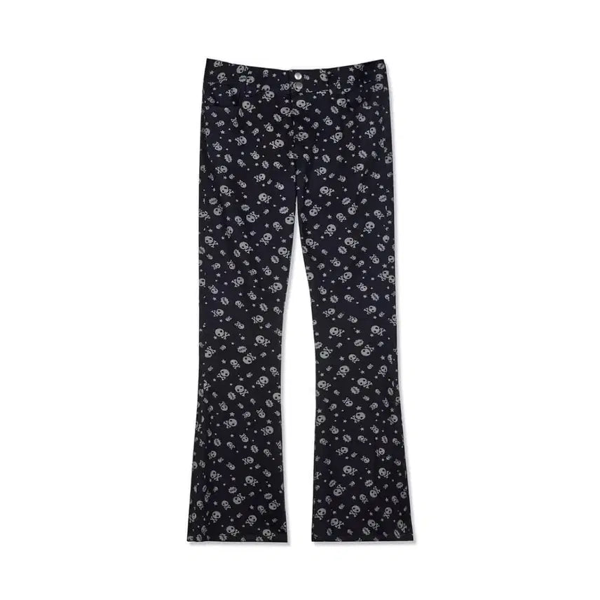 [BUNJANG] Momentel Skull Denim Pants / 모멘텔 스컬 데님 팬츠
