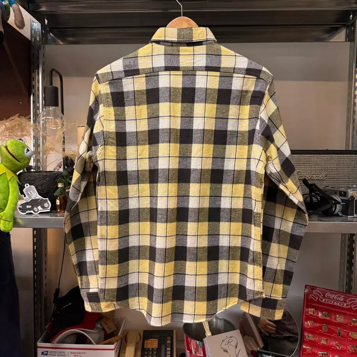 [SOLD OUT] 슈가케인 플란넬 워크셔츠 일본생산 M