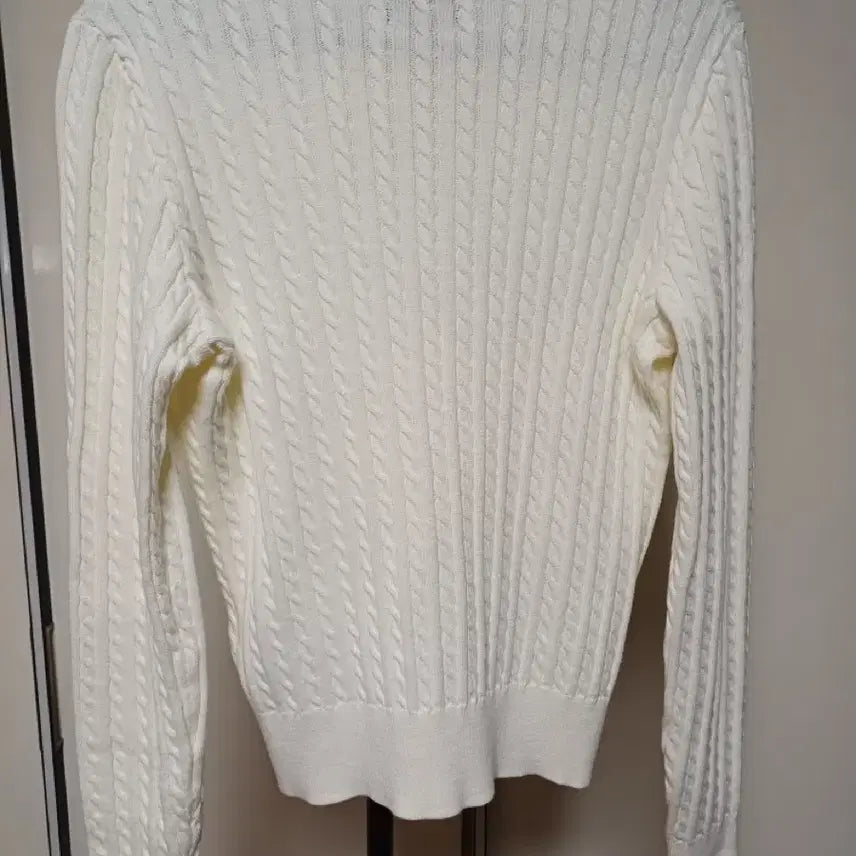 [SOLD OUT] 폴로 랄프로렌 케이블 걸즈 가디건 XL_새상품_아이보리