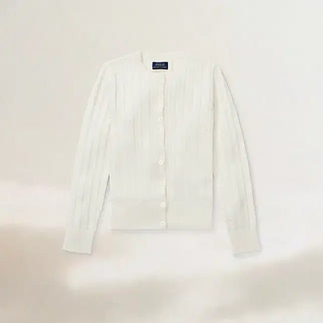 [SOLD OUT] 폴로 랄프로렌 케이블 걸즈 가디건 XL_새상품_아이보리