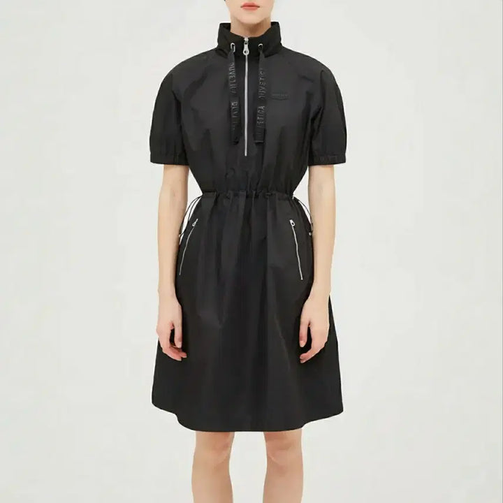 [BUNJANG] Duvetica Pianoisa Short Sleeve Anorak Dress / [40]듀베티카 피아노사 반팔 아노락 원피스
