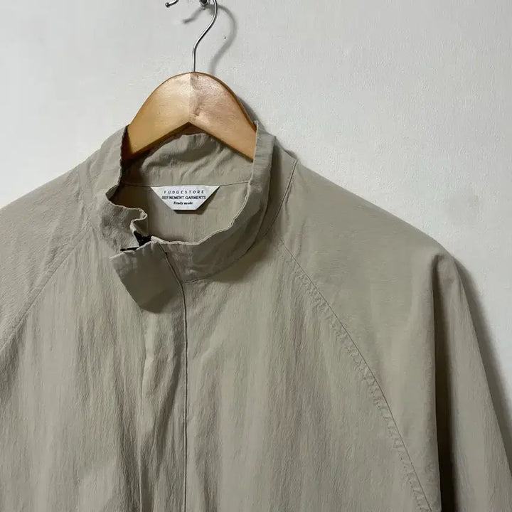 [SOLD OUT] 100-105 라퍼지스토어 면 나일론 스판 반집업 루즈핏 아노락 정품