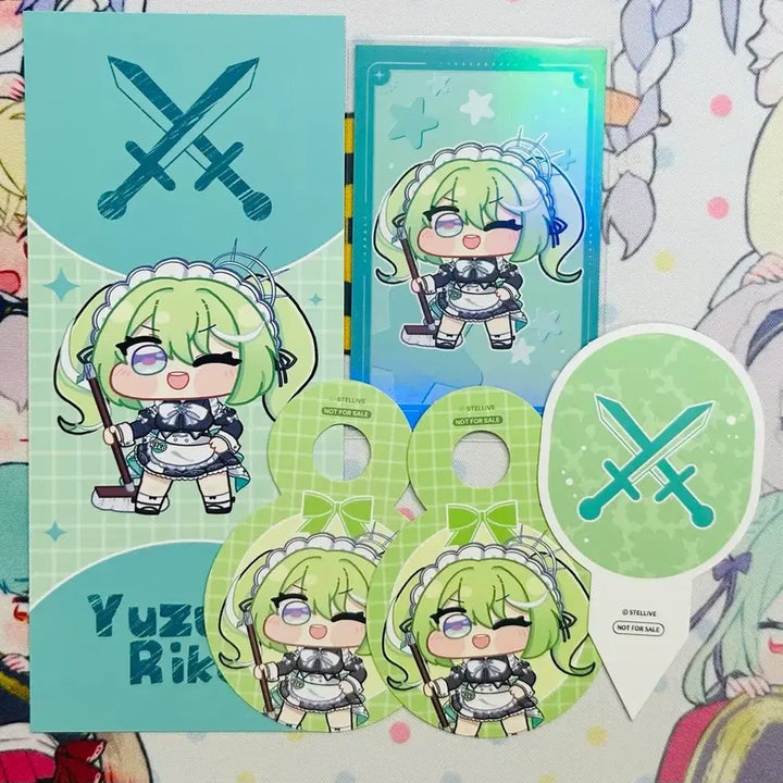 [BUNJANG] Stellive Yuzurina Rico Goods Set / 스텔라이브 유즈하 리코 굿즈 세트