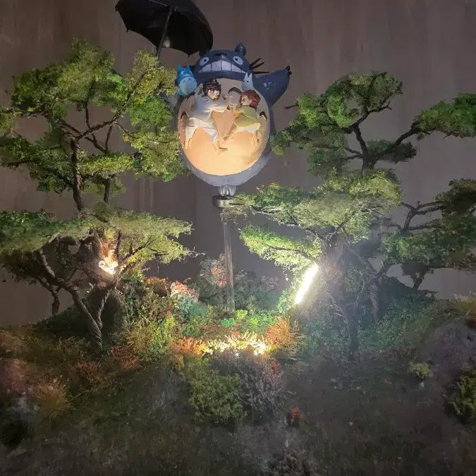 [BUNJANG] My Neighbor Totoro Flying Diorama / 토토로 비행 디오라마