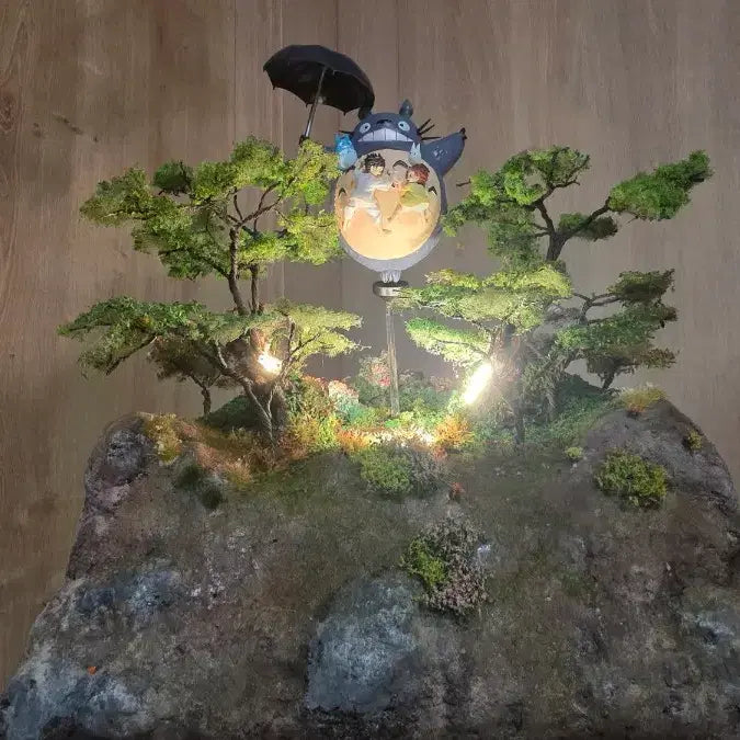 [BUNJANG] My Neighbor Totoro Flying Diorama / 토토로 비행 디오라마