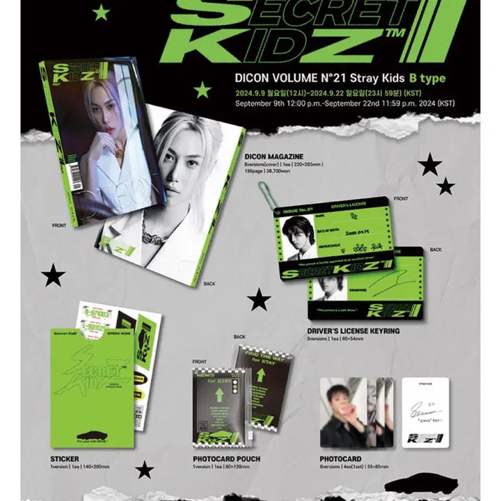 [BUNJANG] Stray Kids Han DICON Magazine / SKZ 스트레이키즈 한지성 스키즈 한 디아이콘 잡지
