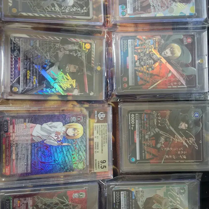 [BUNJANG] Attack on Titan Union Arena Signed Card / 진격의거인 유니온아레나 사인카드