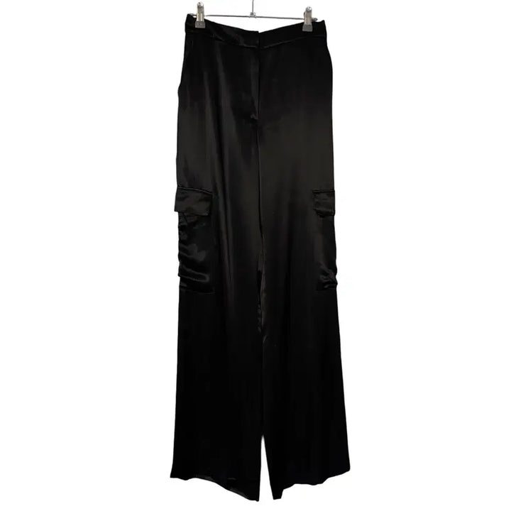 [SOLD OUT] 자라 새틴 포켓 와이드 팬츠