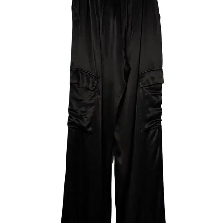 [SOLD OUT] 자라 새틴 포켓 와이드 팬츠