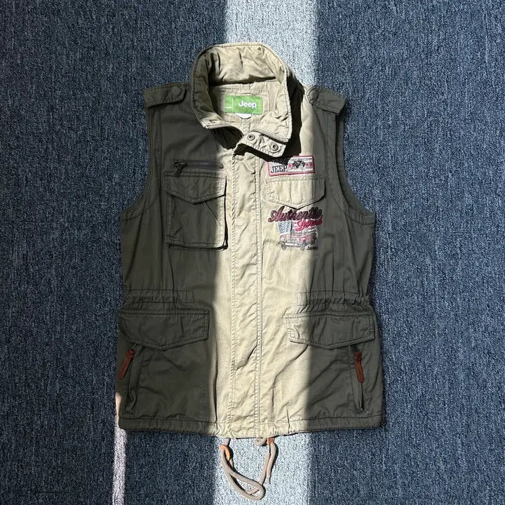 [BUNJANG] Jeep Military Pocket Vest / jeep 밀리터리 포켓 베스트