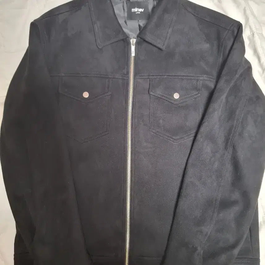 [BUNJANG] Minav Suede Jacket L / 미나브 스웨이드 자켓 L 성남시