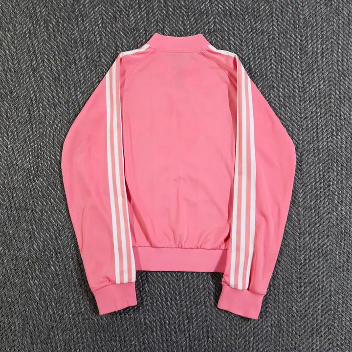 [BUNJANG] Adidas White/Pink Colorblock Track Jacket / 아디다스 흰핑 핑크 트랙탑 져지