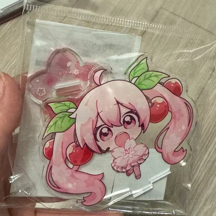 [BUNJANG] Sakura Miku Mini Acrylic Stand / 사쿠라미쿠 미니 아크릴 스탠드 미개봉