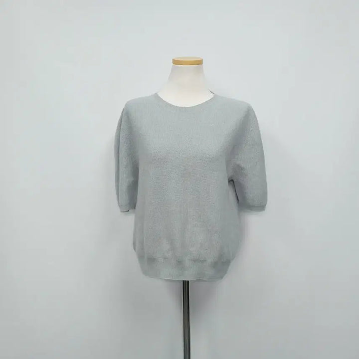 [BUNJANG] Amygrace Cashmere Short Sleeve Knit Top / 에이미그레이스 캐시미어 반팔 니트 55