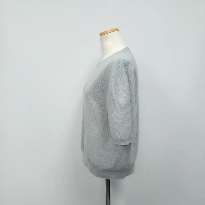 [BUNJANG] Amygrace Cashmere Short Sleeve Knit Top / 에이미그레이스 캐시미어 반팔 니트 55