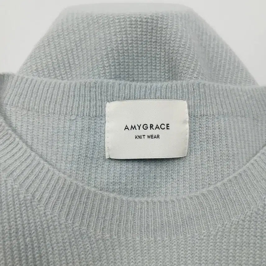 [BUNJANG] Amygrace Cashmere Short Sleeve Knit Top / 에이미그레이스 캐시미어 반팔 니트 55