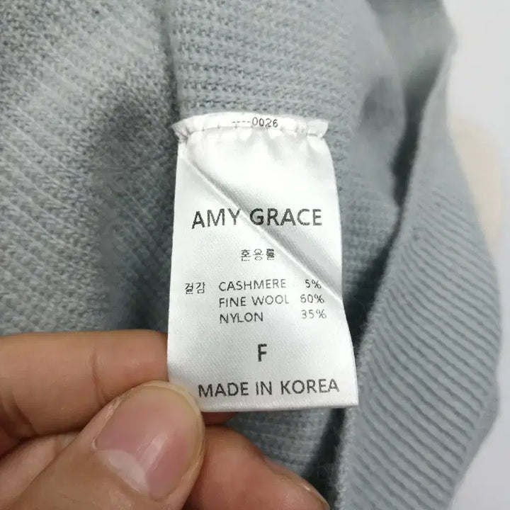 [BUNJANG] Amygrace Cashmere Short Sleeve Knit Top / 에이미그레이스 캐시미어 반팔 니트 55