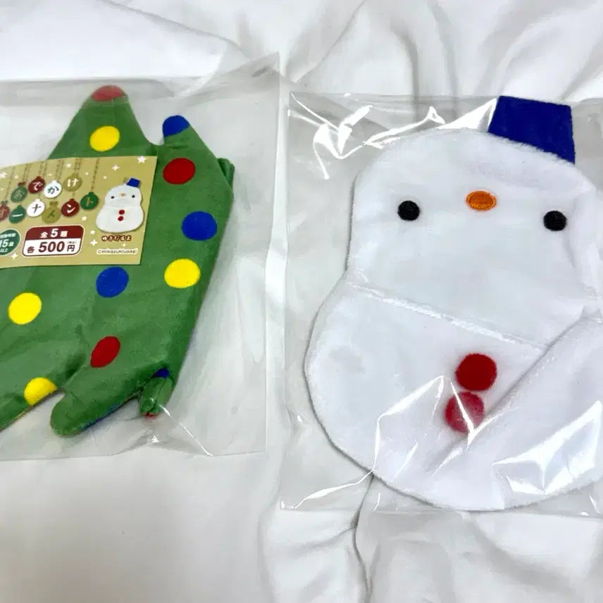 [SOLD OUT] 크리스마스 인형옷 가챠 (트리, 눈사람) 일괄
