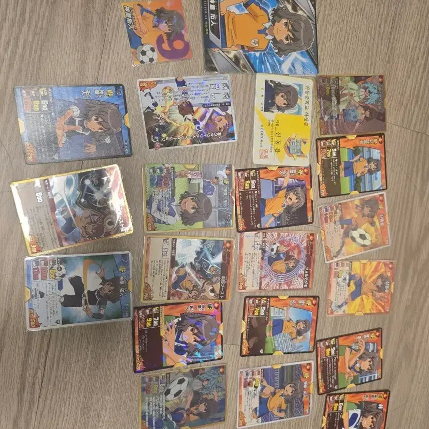 [BUNJANG] Inazuma Eleven Shindou Takuto Bundle Set TCG / 이나고 이나이레 이나즈마 일레븐 신도 타쿠토 지류 일괄 신동윤 TCG