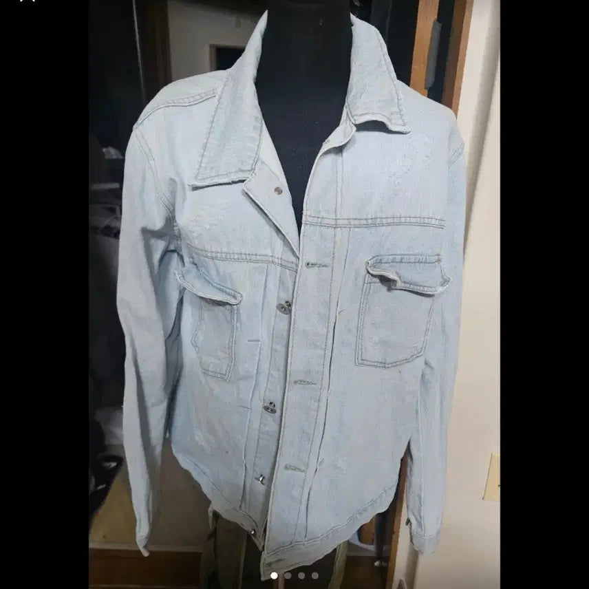 [BUNJANG] Light Wash Denim Jacket / 라이트 데님 청자켓 연청 자켓