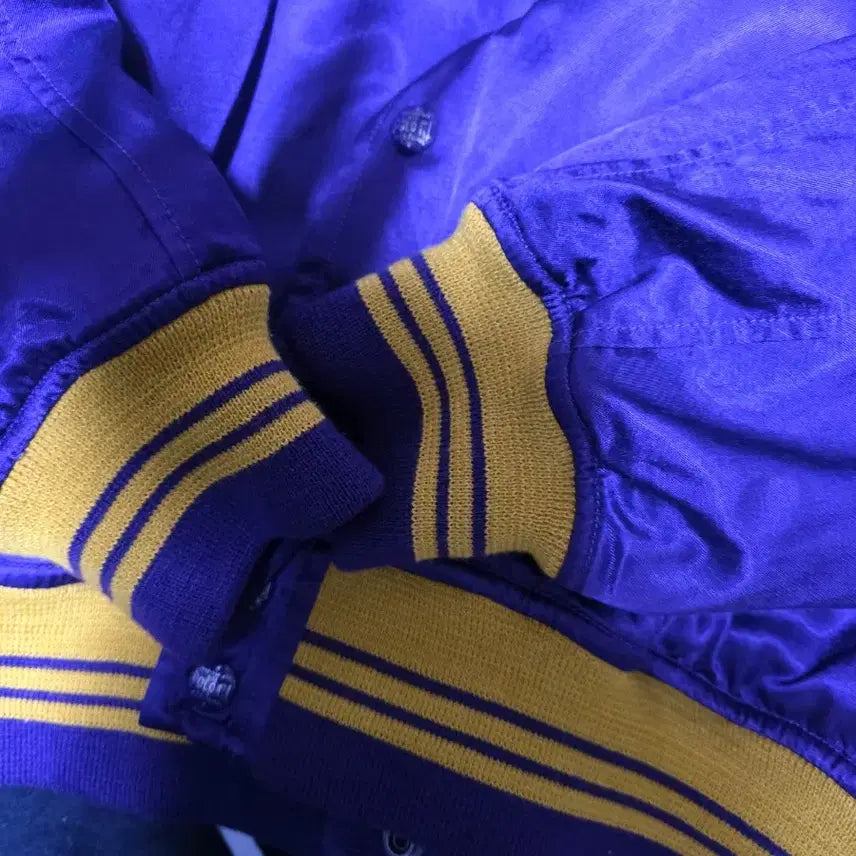 [BUNJANG] Polo Satin Varsity Jacket L / 폴로 새틴 바시티 스타일 자켓 L