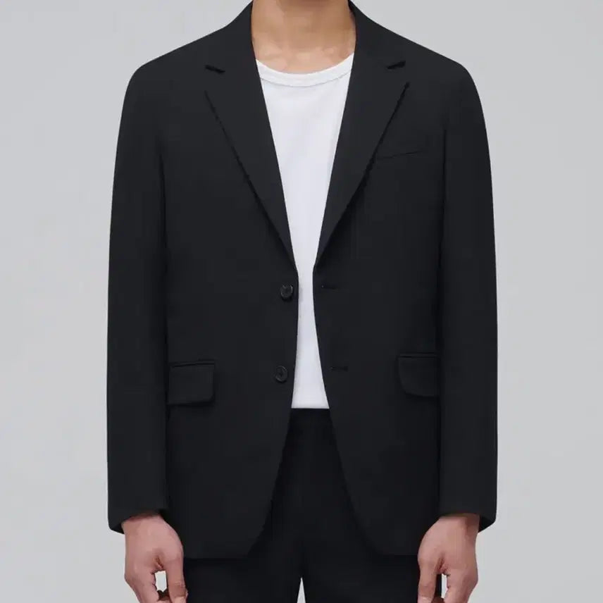 [BUNJANG] MUDIDI Relaxed Basic Blazer Black / 무탠다드 릴렉스드 베이식 블레이저 (블랙)